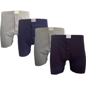 Pack 4 Slip Short Senior Bouton