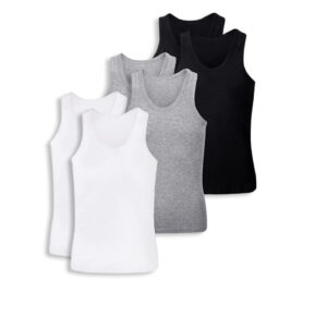 Pack 6 Débardeurs Homme 3 Couleurs