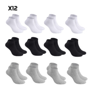 Pack 12 Paires de Chaussettes Demi