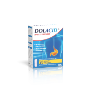 DOLACID MAUX D’ESTOMAC 20 GELULES