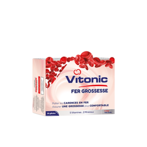 VITAL VITONIC FER GROSSESSE 30 GELULES