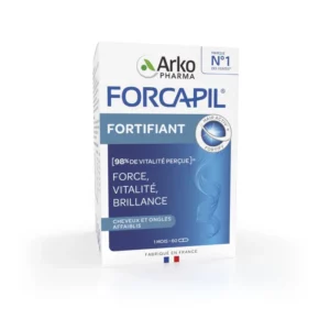 Forcapil® Fortifiant, Cheveux et Ongles 180 Gelules