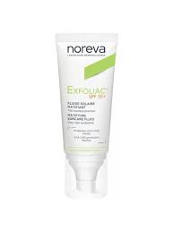 NOREVA EXFOLIAC FLUIDE SOLAIRE MATIFIANT SPF50+ 40ML