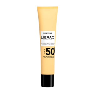 LIERAC SUNISSIME LE FLUIDE VELOUTE SOLAIRE SPF50+ 40ML