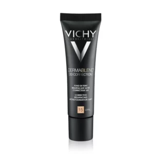 VICHY DERMABLEND FOND DE TEINT COUVRANT 3D CORRECTION PEAUX ACNÉIQUES 15 OPAL 30ML