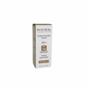 PHYTEAL écran solaire teinte beige éclat 01 spf50+