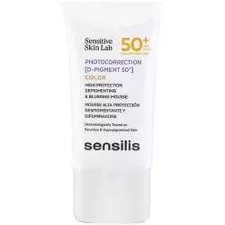 SENSILIS PHOTOCORRECTION [D-PIGMENT 50+] MOUSSE TEINTE SPF50+ 40 ML