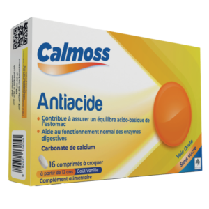 VITAL calmoss antiacide 16 comprimes