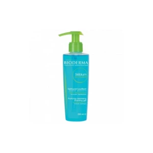 BIODERMA SEBIUM GEL MOUSSANT PURIFIANT POMPE 200 ML