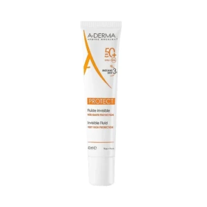 A-DERMA PROTECT Fluide solaire visage invisible SPF50+