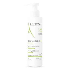 A-DERMA DERMALIBOUR+ CICA-Gel moussant assainissant, 200ml