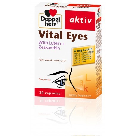 aktiv-vital-yeux-30-gelules.jpg DOPPELHERZ AKTIV Vital Yeux, 30 gélules