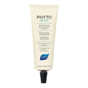 PHYTO PHYTODETOX Masque purifiant pré-Shampooing, 125ML