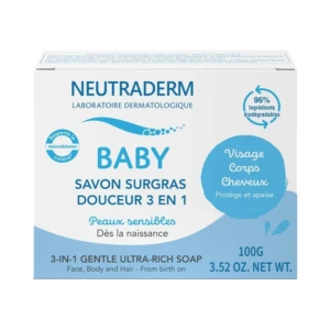 Neutraderm Savon Surgras Douceur 3-en-1 Baby