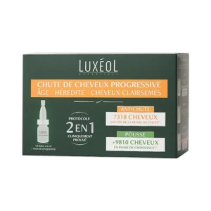 Luxéol Chute de Cheveux Progressive 2 en 1