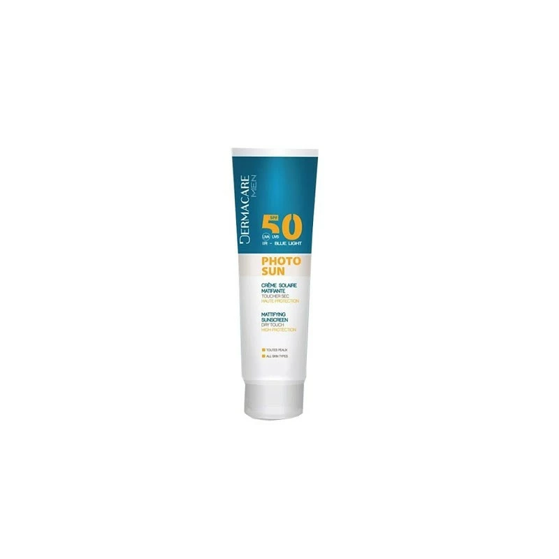 novophane-coffret-programme-intensif-anti-chute-28.webp DERMACARE PHOTOSUN MEN CRÈME SOLAIRE MATIFIANTE SPF50,50ML